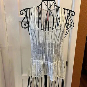 Element Gauzy Tank Top-Sz S